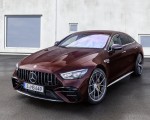 2022 Mercedes-AMG GT 53 4MATIC+ 4-Door Coupe (Color: Rubellite Red) Front Three-Quarter Wallpapers 150x120 (5)