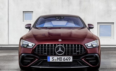 2022 Mercedes-AMG GT 53 4MATIC+ 4-Door Coupe (Color: Rubellite Red) Front Wallpapers 450x275 (10)