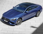 2022 Mercedes-AMG GT 53 4MATIC+ 4-Door Coupe (Color: Spectrale Blue Magno) Front Three-Quarter Wallpapers 150x120