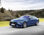2022 Mercedes-AMG GT 53 4MATIC+ 4-Door Coupe (Color: Spectrale Blue Magno) Front Three-Quarter Wallpapers 150x120 (18)