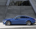 2022 Mercedes-AMG GT 53 4MATIC+ 4-Door Coupe (Color: Spectrale Blue Magno) Side Wallpapers 150x120