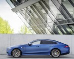 2022 Mercedes-AMG GT 53 4MATIC+ 4-Door Coupe (Color: Spectrale Blue Magno) Side Wallpapers 150x120