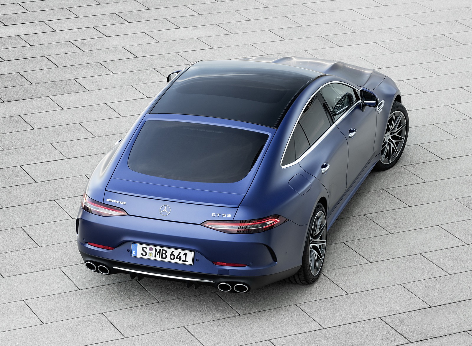 2022 Mercedes-AMG GT 53 4MATIC+ 4-Door Coupe (Color: Spectrale Blue Magno) Top Wallpapers #30 of 35