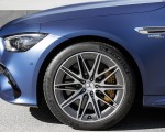 2022 Mercedes-AMG GT 53 4MATIC+ 4-Door Coupe (Color: Spectrale Blue Magno) Wheel Wallpapers 150x120