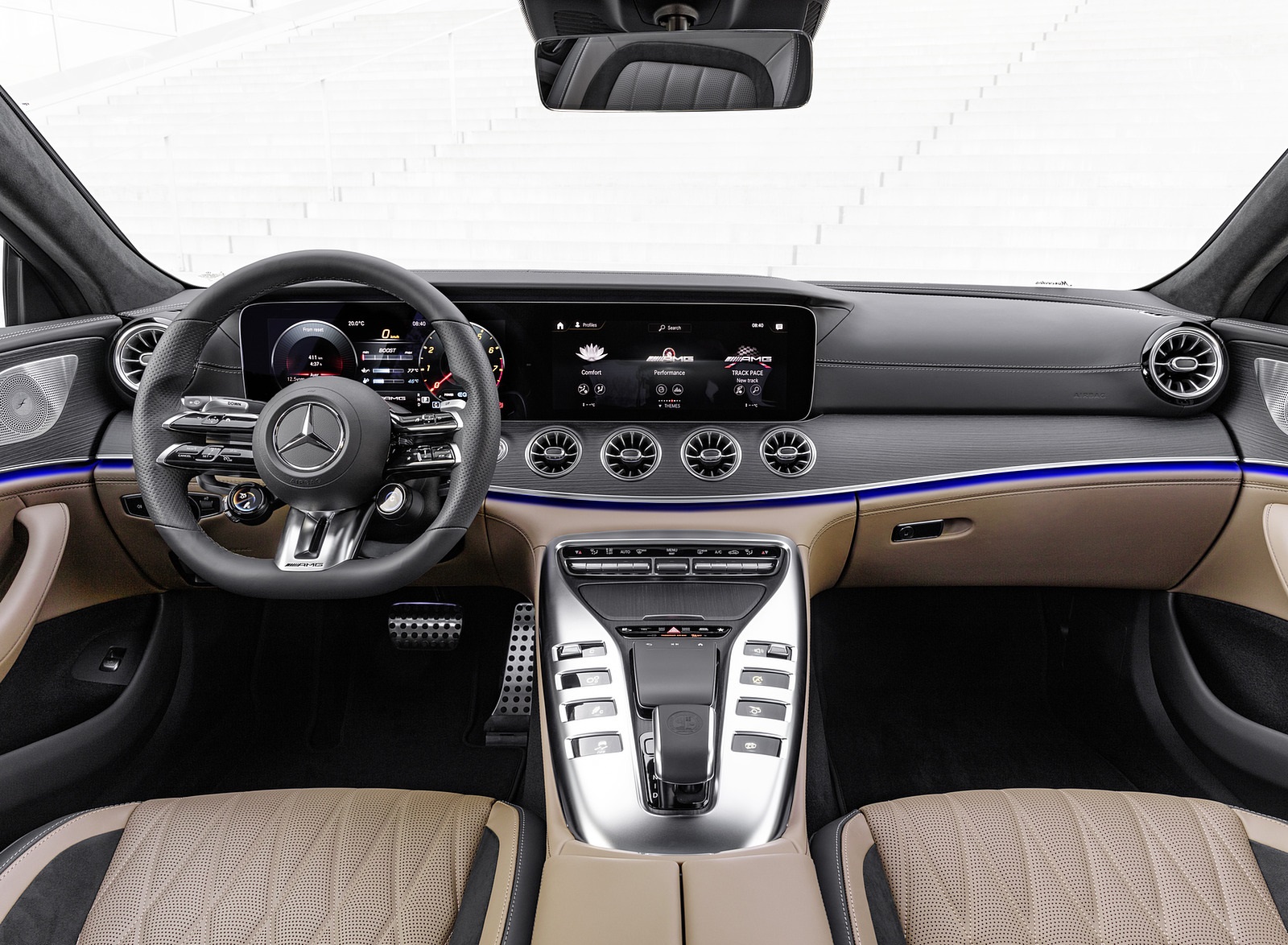 2022 Mercedes-AMG GT 53 4MATIC+ 4-Door Coupe Interior Cockpit Wallpapers #32 of 35
