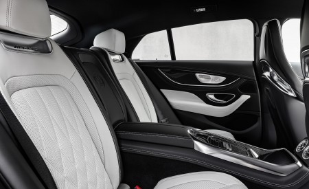 2022 Mercedes-AMG GT 53 4MATIC+ 4-Door Coupe Interior Rear Seats Wallpapers 450x275 (17)