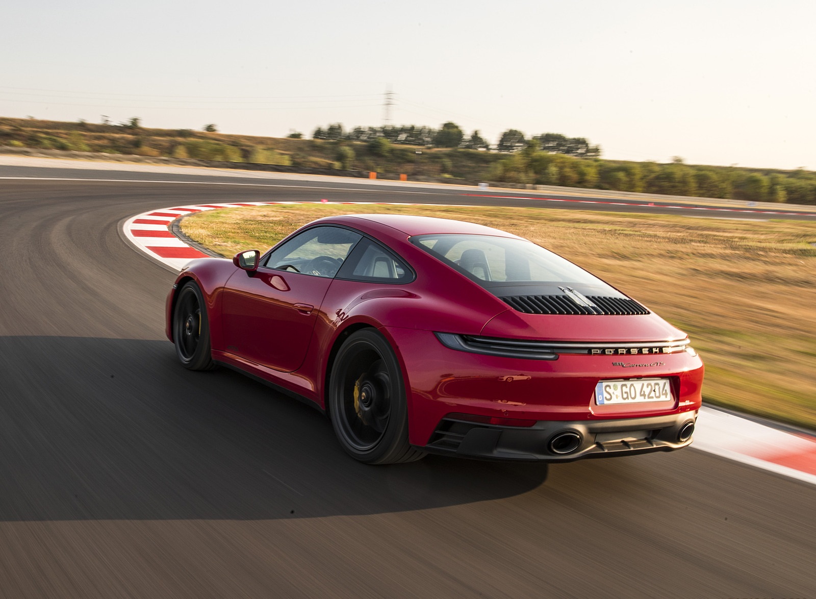 2022 Porsche 911 Carrera GTS (Color: Carmine Red) Rear Three-Quarter Wallpapers #25 of 155