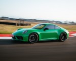 2022 Porsche 911 Carrera GTS (Color: Python Green) Front Three-Quarter Wallpapers 150x120