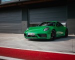 2022 Porsche 911 Carrera GTS (Color: Python Green) Front Three-Quarter Wallpapers 150x120
