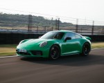 2022 Porsche 911 Carrera GTS (Color: Python Green) Front Three-Quarter Wallpapers 150x120