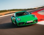 2022 Porsche 911 Carrera GTS (Color: Python Green) Front Wallpapers 150x120