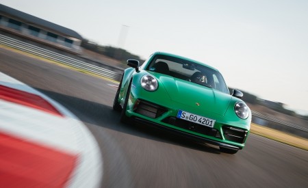 2022 Porsche 911 Carrera GTS (Color: Python Green) Front Wallpapers 450x275 (40)
