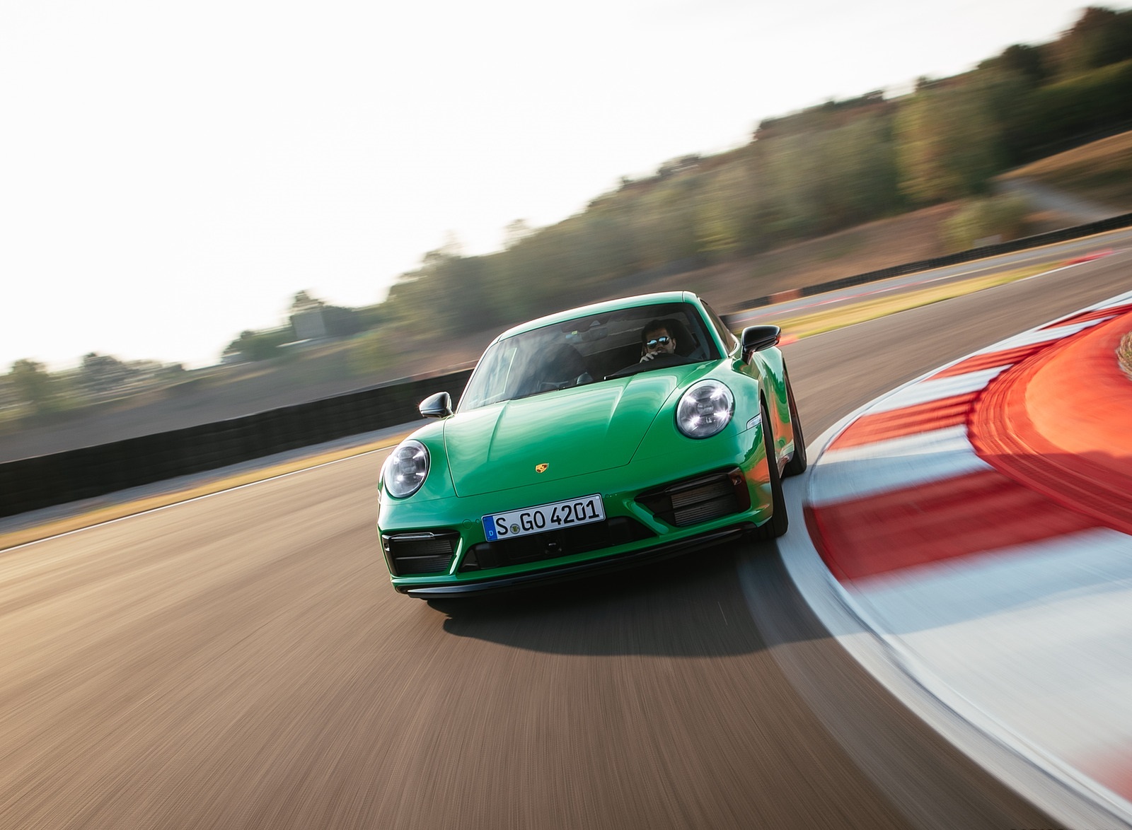 2022 Porsche 911 Carrera GTS (Color: Python Green) Front Wallpapers #42 of 155