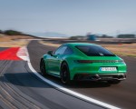 2022 Porsche 911 Carrera GTS (Color: Python Green) Rear Three-Quarter Wallpapers 150x120