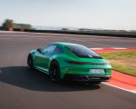 2022 Porsche 911 Carrera GTS (Color: Python Green) Rear Three-Quarter Wallpapers 150x120