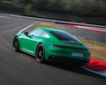 2022 Porsche 911 Carrera GTS (Color: Python Green) Rear Three-Quarter Wallpapers 150x120