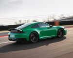 2022 Porsche 911 Carrera GTS (Color: Python Green) Rear Three-Quarter Wallpapers 150x120