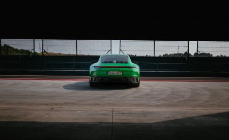 2022 Porsche 911 Carrera GTS (Color: Python Green) Rear Wallpapers 450x275 (84)