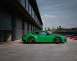 2022 Porsche 911 Carrera GTS (Color: Python Green) Side Wallpapers 150x120