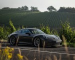 2022 Porsche 911 GT3 with Touring Package (MT; Color: Agate Grey Metallic) Front Three-Quarter Wallpapers 150x120