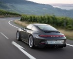 2022 Porsche 911 GT3 with Touring Package (MT; Color: Agate Grey Metallic) Rear Three-Quarter Wallpapers 150x120
