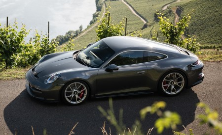 2022 Porsche 911 GT3 with Touring Package (MT; Color: Agate Grey Metallic) Side Wallpapers 450x275 (72)