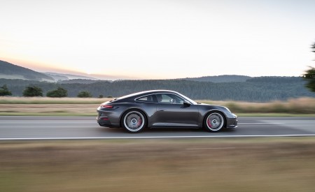 2022 Porsche 911 GT3 with Touring Package (MT; Color: Agate Grey Metallic) Side Wallpapers 450x275 (62)