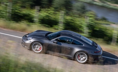 2022 Porsche 911 GT3 with Touring Package (MT; Color: Agate Grey Metallic) Side Wallpapers 450x275 (49)