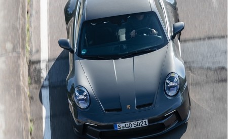 2022 Porsche 911 GT3 with Touring Package (MT; Color: Agate Grey Metallic) Top Wallpapers 450x275 (63)