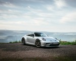 2022 Porsche 911 GT3 with Touring Package (PDK; Color: Dolomite Silver Metallic) Front Three-Quarter Wallpapers 150x120 (22)