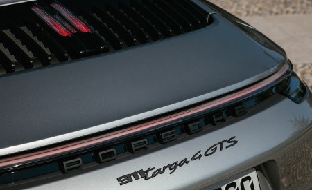 2022 Porsche 911 Targa 4 GTS (Color: GT Silver Metallic) Detail Wallpapers 450x275 (62)