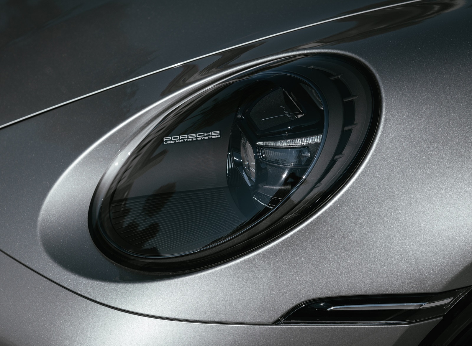 2022 Porsche 911 Targa 4 GTS (Color: GT Silver Metallic) Headlight Wallpapers #60 of 68