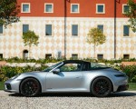 2022 Porsche 911 Targa 4 GTS (Color: GT Silver Metallic) Side Wallpapers 150x120