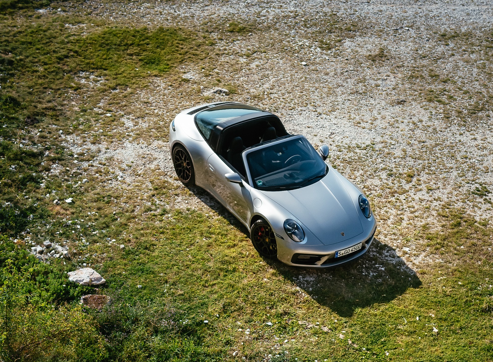 2022 Porsche 911 Targa 4 GTS (Color: GT Silver Metallic) Top Wallpapers #47 of 68