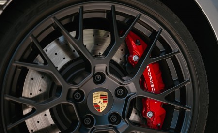 2022 Porsche 911 Targa 4 GTS (Color: GT Silver Metallic) Wheel Wallpapers 450x275 (59)