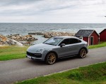 2022 Porsche Cayenne Turbo GT (Color: Arctic Grey) Front Three-Quarter Wallpapers 150x120