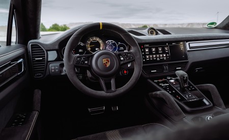 2022 Porsche Cayenne Turbo GT (Color: Arctic Grey) Interior Cockpit Wallpapers 450x275 (158)