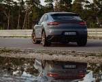 2022 Porsche Cayenne Turbo GT (Color: Arctic Grey) Rear Three-Quarter Wallpapers 150x120