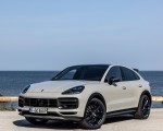 2022 Porsche Cayenne Turbo GT (Color: Crayon) Front Three-Quarter Wallpapers 150x120