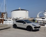2022 Porsche Cayenne Turbo GT (Color: Crayon) Front Three-Quarter Wallpapers 150x120