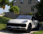 2022 Porsche Cayenne Turbo GT (Color: Crayon) Front Three-Quarter Wallpapers 150x120