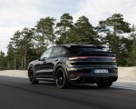 2022 Porsche Cayenne Turbo GT (Color: Jet Black Metallic) Rear Three-Quarter Wallpapers 150x120 (8)