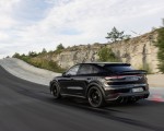 2022 Porsche Cayenne Turbo GT (Color: Jet Black Metallic) Rear Three-Quarter Wallpapers 150x120 (2)