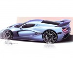 2022 Rimac Nevera Design Sketch Wallpapers  150x120 (39)