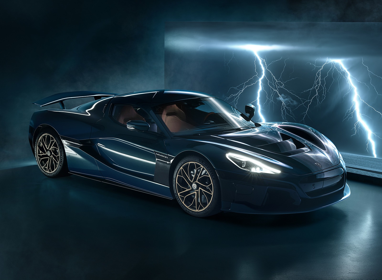 2022 Rimac Nevera Front Three-Quarter Wallpapers #10 of 114