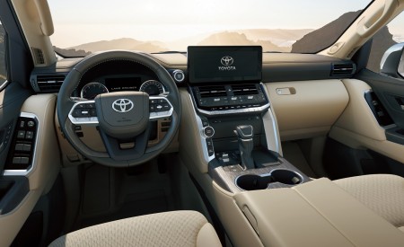2022 Toyota Land Cruiser 300 Series Interior Cockpit Wallpapers 450x275 (5)