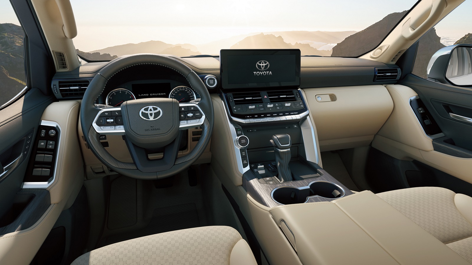 2022 Toyota Land Cruiser 300 Series Interior Cockpit Wallpapers (5)