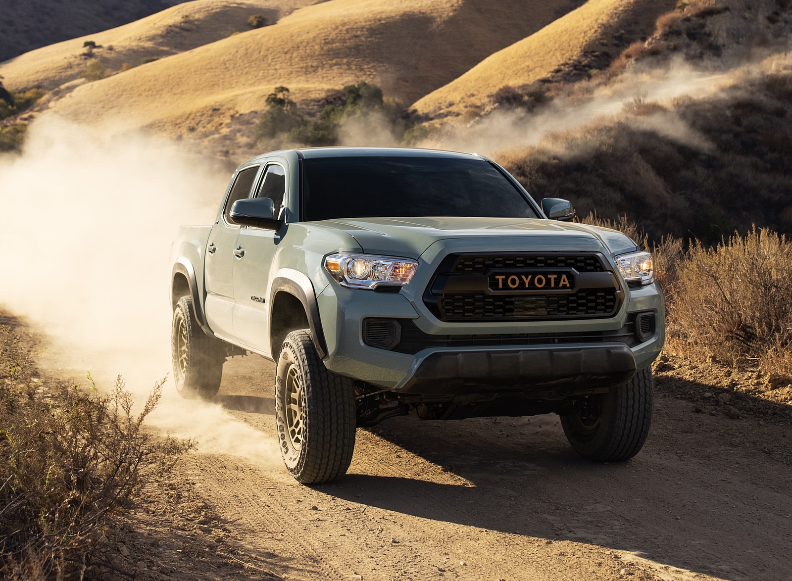 2022 Toyota Tacoma Trail Edition 4x4 Front Wallpapers (1)