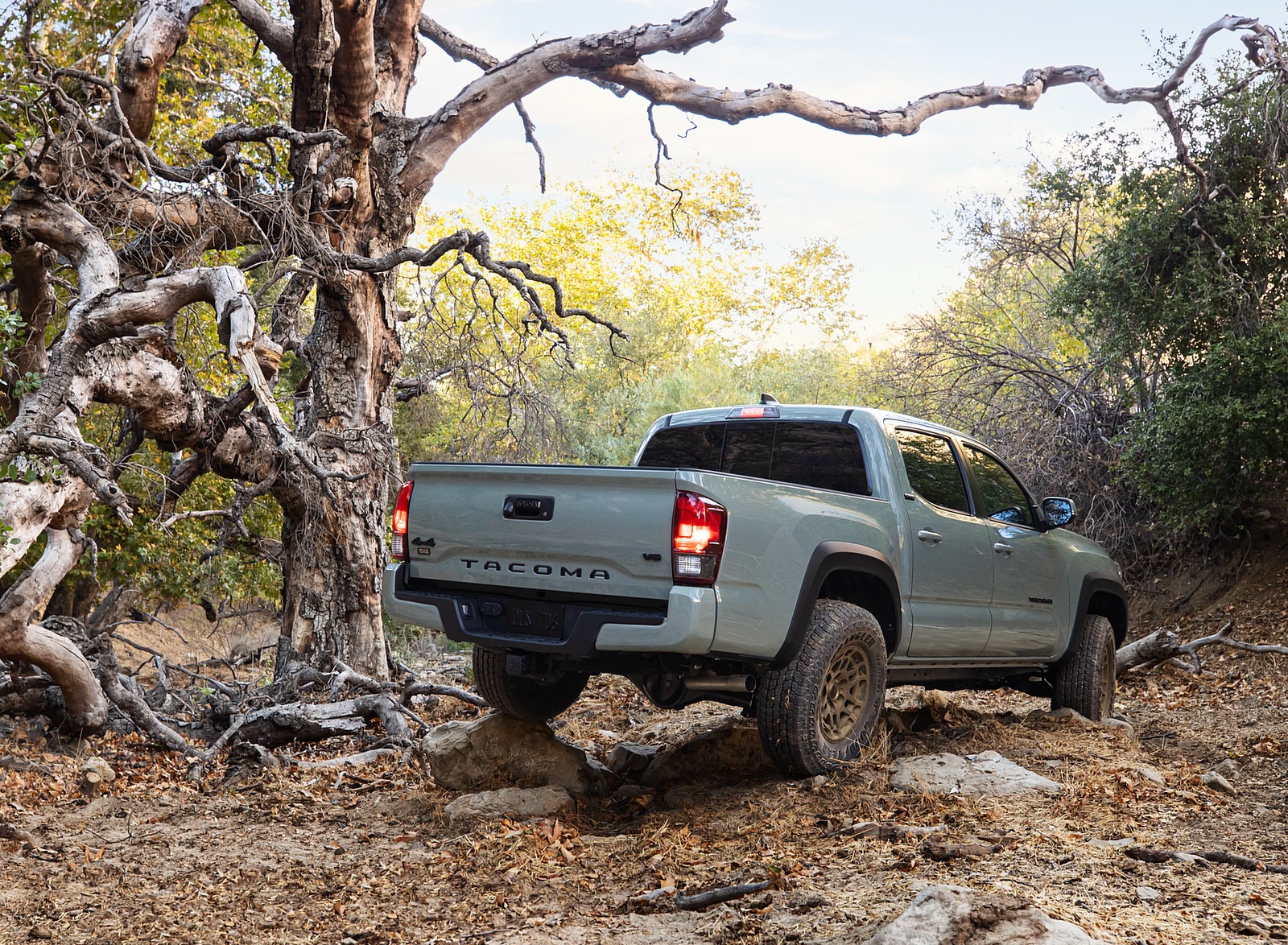 2022 Toyota Tacoma Trail Edition 4x4 Off-Road Wallpapers (2)