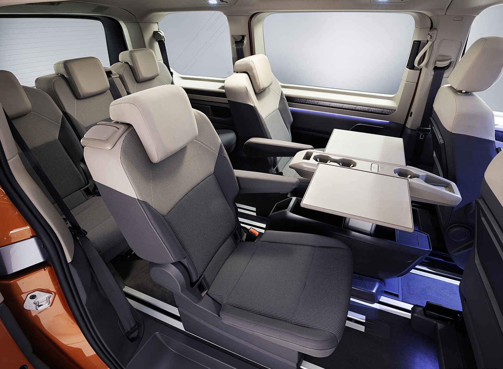 2022 Volkswagen Multivan Interior Seats Wallpapers (9)